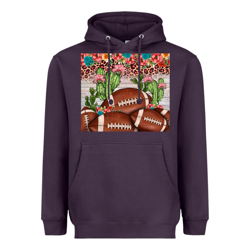 Football Leopard Cactus Heavyweight Hoodie by JahusDesignShop | Teevron