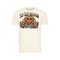 Vintage Arctic tis the season football smiley face Vintage Tee - BarkalooDesign