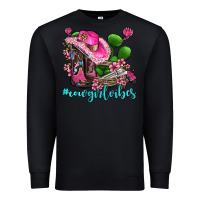 Black cowgirl vibes with boots and gun Premium Sweatshirt - AdoDesignShop