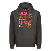 Smoke jesus praising and farm raising Premium Hoodie - MaliasSmallBusiness