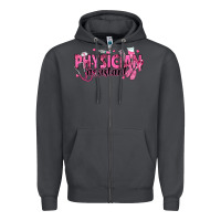 Smoke breast cancer physician Zipper Hoodie - texasbilliewilder