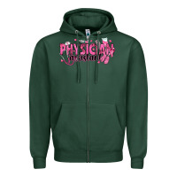 Sports Green breast cancer physician Zipper Hoodie - texasbilliewilder