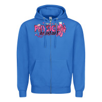 True Royal breast cancer physician Zipper Hoodie - texasbilliewilder