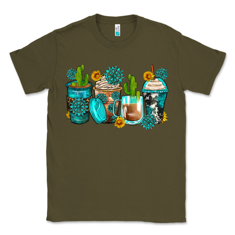 Gemstone Coffee Cups Classic Tee by Zillion Design Studio | Teevron