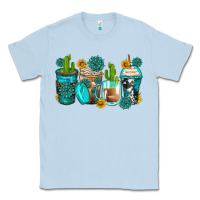 Dusty Blue gemstone coffee cups Classic Tee - Zillion Design Studio