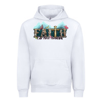 White faith can move mountains cross Urban Hoodie - NancyCooperArtShop