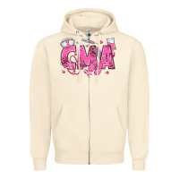 Sandshell breast cancer cma Zipper Hoodie - texasbilliewilder