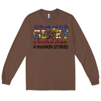 Chestnut its the guts and its the glory a hundred stripes Long Sleeve Tee - texasbilliewilder