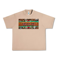 Burro western wild and floral leopard  cowhide licanse plate Urban Heavy Tee - Artiststas