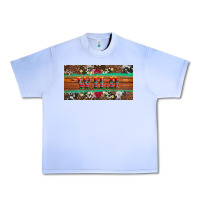 Grape Ice western wild and floral leopard  cowhide licanse plate Urban Heavy Tee - Artiststas