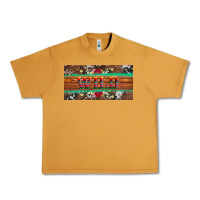 Peanut Butter western wild and floral leopard  cowhide licanse plate Urban Heavy Tee - Artiststas