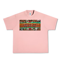 Salmon western wild and floral leopard  cowhide licanse plate Urban Heavy Tee - Artiststas