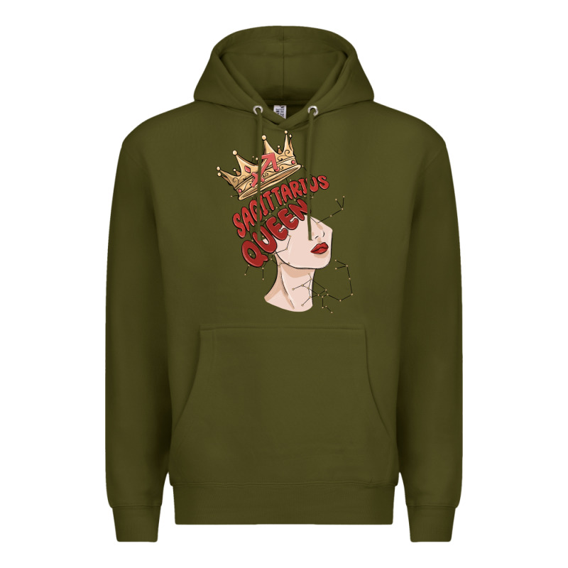Sagittarius Queen Premium Hoodie by MaliasSmallBusiness | Teevron