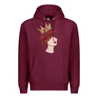 Burgundy sagittarius queen Premium Hoodie - MaliasSmallBusiness