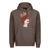 Coffee sagittarius queen Premium Hoodie - MaliasSmallBusiness