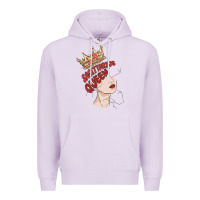 Lilac sagittarius queen Premium Hoodie - MaliasSmallBusiness