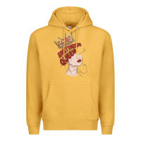 Mustard sagittarius queen Premium Hoodie - MaliasSmallBusiness
