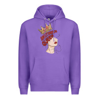 Purple sagittarius queen Premium Hoodie - MaliasSmallBusiness