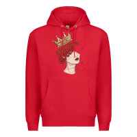 Red sagittarius queen Premium Hoodie - MaliasSmallBusiness