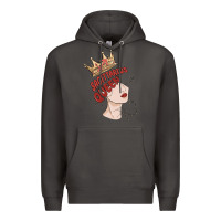Smoke sagittarius queen Premium Hoodie - MaliasSmallBusiness