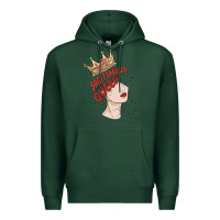 Sports Green sagittarius queen Premium Hoodie - MaliasSmallBusiness