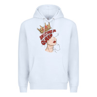 White sagittarius queen Premium Hoodie - MaliasSmallBusiness