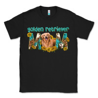 Black western golden retriever mom Classic Tee - texasbilliewilder