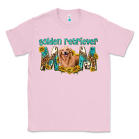 Bubblegum Pink western golden retriever mom Classic Tee - texasbilliewilder