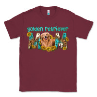 Burgundy western golden retriever mom Classic Tee - texasbilliewilder