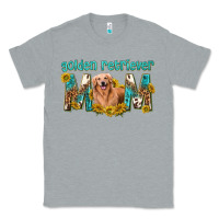 Heather Grey western golden retriever mom Classic Tee - texasbilliewilder
