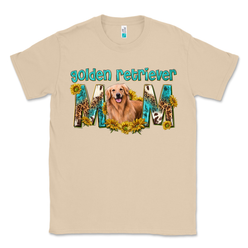 Western Golden Retriever Mom Classic Tee by texasbilliewilder | Teevron