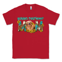 Red western golden retriever mom Classic Tee - texasbilliewilder