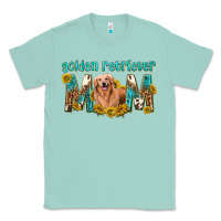 Seafoam western golden retriever mom Classic Tee - texasbilliewilder