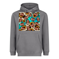 Storm football turquoise sunflower Heavyweight Hoodie - JahusDesignShop