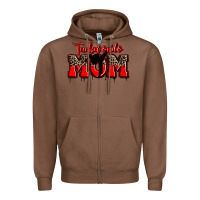 Chestnut taekwondo mom Zipper Hoodie - Zillion Design Studio