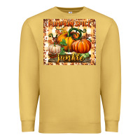 Antique Gold pumpkin spice junkie tumbler Premium Sweatshirt - BundleAndBundleShop