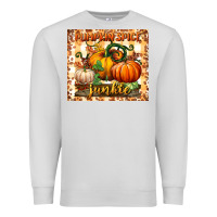Dove Grey pumpkin spice junkie tumbler Premium Sweatshirt - BundleAndBundleShop