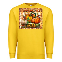 Lemon pumpkin spice junkie tumbler Premium Sweatshirt - BundleAndBundleShop