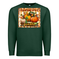 Sports Green pumpkin spice junkie tumbler Premium Sweatshirt - BundleAndBundleShop