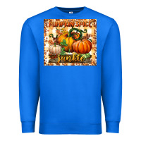 True Royal pumpkin spice junkie tumbler Premium Sweatshirt - BundleAndBundleShop