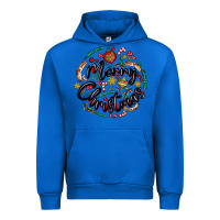 Cobalt merry christmas Urban Hoodie - MaliasSmallBusiness