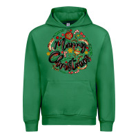 Emerald merry christmas Urban Hoodie - MaliasSmallBusiness