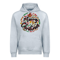 Heather Grey merry christmas Urban Hoodie - MaliasSmallBusiness