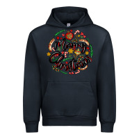 Navy merry christmas Urban Hoodie - MaliasSmallBusiness