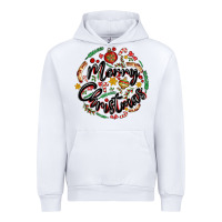 White merry christmas Urban Hoodie - MaliasSmallBusiness