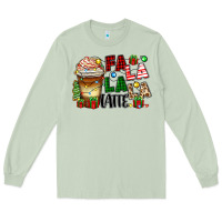 Matcha fa la la la latte Long Sleeve Tee - Zillion Design Studio