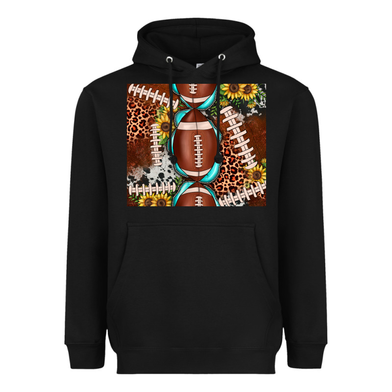 Football Leopard Gemstone Sunflower Tumbler3 Heavyweight Hoodie by JahusDesignShop | Teevron