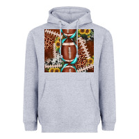 Heather Grey football leopard gemstone sunflower tumbler3 Heavyweight Hoodie - JahusDesignShop
