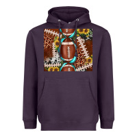 Plum football leopard gemstone sunflower tumbler3 Heavyweight Hoodie - JahusDesignShop