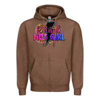 Chestnut retired hot girl Zipper Hoodie - Zillion Design Studio